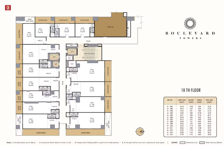 Bramha Boulevard Towers Master Plan